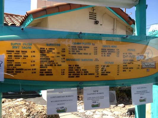Menu photo 7 Pedro's Tacos San Clemente, CA