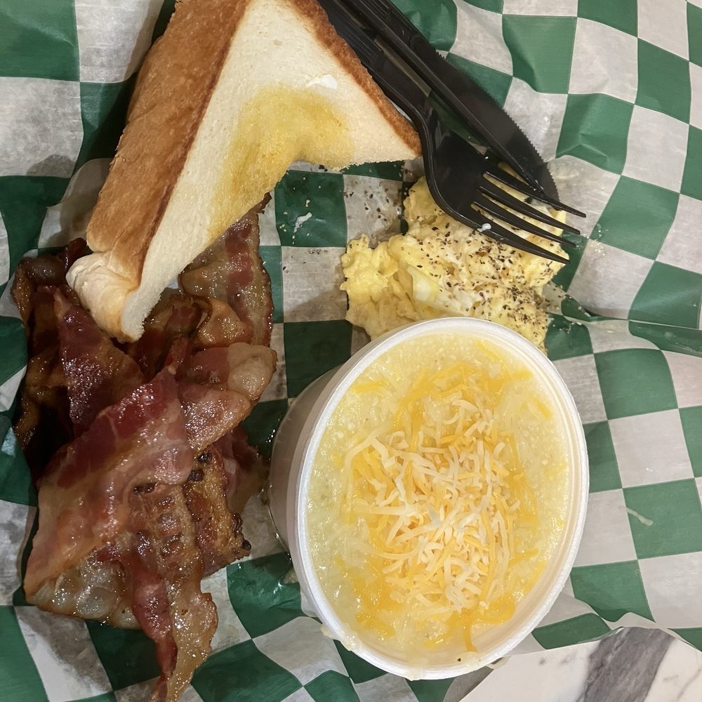 Bacon breakfast.