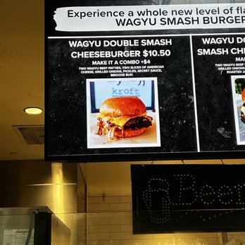 The Kroft - Wagyu Smash Burger - Poutineries Near Me - Long Beach, California The Kroft - Wagyu Smash Burger - Poutineries Near Me - Long Beach, California
