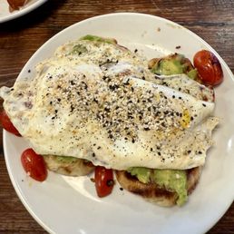 Avocado Toast on a 'Croffle'