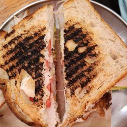 The Starving Artist Creperie & Cafe - California Turkey Panini