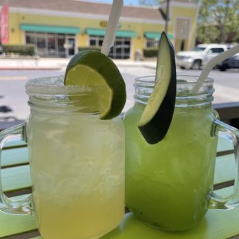 La Esquina - Lime margarita and cucumber and lime water - Mexican Near Me - Los Gatos, California La Esquina - Lime margarita and cucumber and lime water - Mexican Near Me - Los Gatos, California