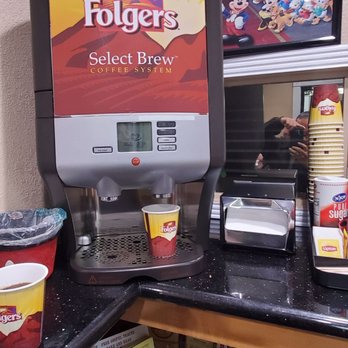 Budget Inn - The free coffee - Hotels Near Me - Anaheim, California