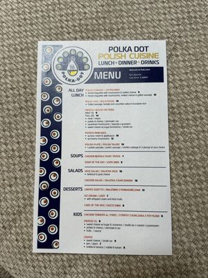 Menu photo 6 Polka Dot Restaurant Lake Zurich, IL