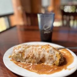 El Mariachi Taqueria - Mega Wet Burrito-Ground Beef