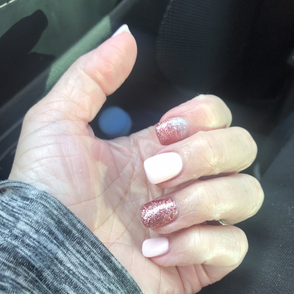 Dazzling Nails - Showed Karen a pic from Pinterest and she wow'd me with her talents! - Nail Salons Near Me - St. Charles, Illinois Dazzling Nails - Showed Karen a pic from Pinterest and she wow'd me with her talents! - Nail Salons Near Me - St. Charles, Illinois