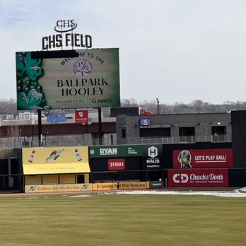 CHS Field - Ballpark Hooley after the St. Paul St. Patrick's Day parade today! - Stadiums & Arenas Near Me - Saint Paul, Minnesota