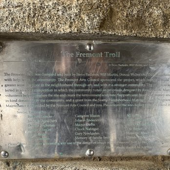 Fremont Troll - Public Art Near Me - Seattle, Washington Fremont Troll - Public Art Near Me - Seattle, Washington