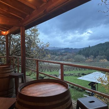Lumos Wine - Outside seating - Wineries Near Me - Philomath, Oregon