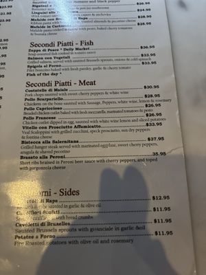 Menu photo 4 Trattoria Zero Otto Nove Bronx, NY