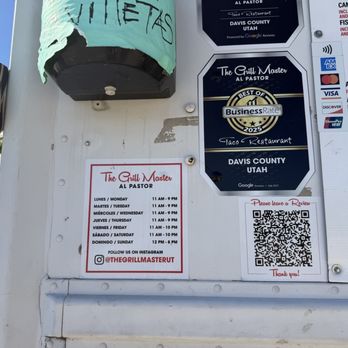 The Grill Master Al Pastor - Food Trucks Near Me - Woods cross, Utah The Grill Master Al Pastor - Food Trucks Near Me - Woods cross, Utah