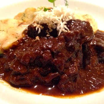 Coda restaurant - wild boar Hungarian goulash, presented using 5 star quality ingredients and skill. - Modern European Near Me - Prague, Puerto Rico