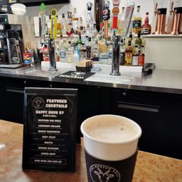 Best place in Town!! My fav morning drink is Honey Bee (honey, cinnamon) Extra Hot!! Night time, Cmon back for adult beverages too Best place in Town!! My fav morning drink is Honey Bee (honey, cinnamon) Extra Hot!! Night time, Cmon back for adult beverages too