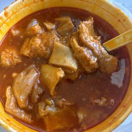 Pictures don't do it justice. This is THE BEST MENUDO in LA. Trust Pictures don't do it justice. This is THE BEST MENUDO in LA. Trust