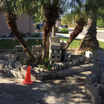 Zafra Concrete - The start of our Palms being enclosed with a concrete wall by Zafra Concrete. - Masonry/Concrete Near Me - Oceanside, California