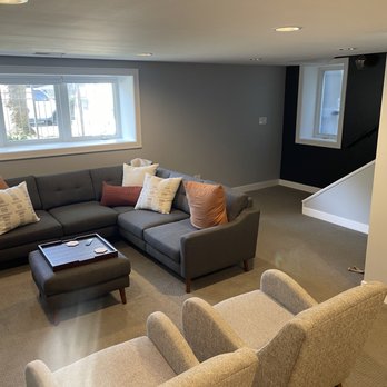 2 Guys Construction - Completed Basement (2/2) - Painters Near Me - Chicago, Illinois