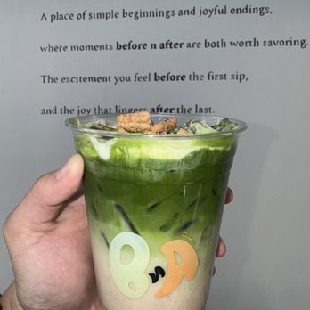 Before n After - Cinnamon Toast Crunch Matcha - Coffee & Tea Near Me - La Palma, California Before n After - Cinnamon Toast Crunch Matcha - Coffee & Tea Near Me - La Palma, California