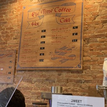 Pie Time - Coffee menu - Desserts Near Me - Baltimore, Maryland
