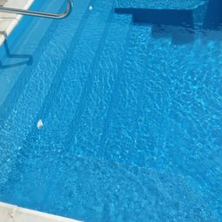 All Clear Pool Service and Repair - Very hard to clean steps because of size dimensions and particular degree can come out nice with the right tools and labor