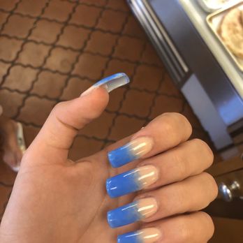 Lumi Nail - This is what they came out like... not at all like the photo. - Nail Salons Near Me - Bronx, New York Lumi Nail - This is what they came out like... not at all like the photo. - Nail Salons Near Me - Bronx, New York