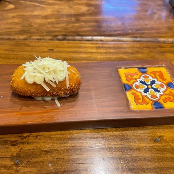 La Tienda Grande - I think this was a croquette? It was delicious. - Mexican Near Me - Ixtapa, JAL