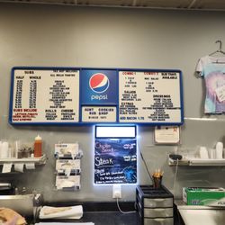 Aunt Cookies Sub Shop - Menu as of May 2025