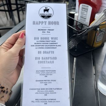 Bird & Cow - Happy hour menu - New American Near Me - Breckenridge, Colorado Bird & Cow - Happy hour menu - New American Near Me - Breckenridge, Colorado