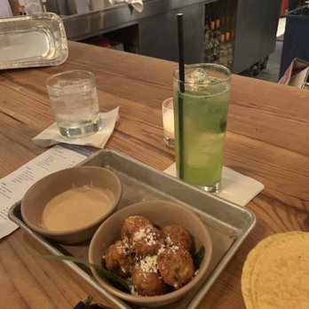 Bartaco - Corn fritters and mojito - Mexican Near Me - Stamford, Connecticut