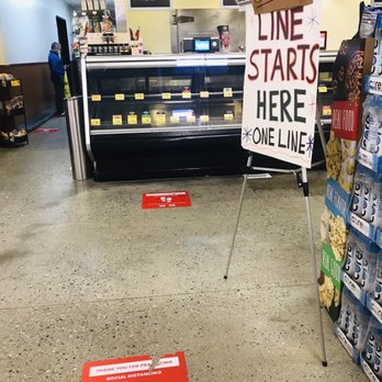 Safeway - a line starts here sign in a grocery store - Grocery Near Me - Half Moon Bay, California Safeway - a line starts here sign in a grocery store - Grocery Near Me - Half Moon Bay, California