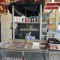 The Big Hot Dog - Prep area