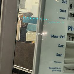 Walgreens - The associate who swore at us and was originally on the register