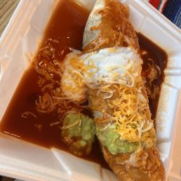 Their $15 Asada Wet Burrito Their $15 Asada Wet Burrito