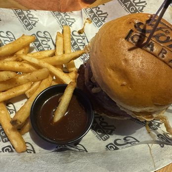 Ford's Garage Plano - Burger with barely a few fries - Burgers Near Me - Plano, Texas Ford's Garage Plano - Burger with barely a few fries - Burgers Near Me - Plano, Texas