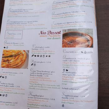 Au Vieux Strasbourg - Menu 4.9.24 - French Near Me - Strasbourg, 67