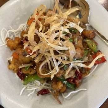 Triple Pepper - Spicy dry chicken - Szechuan Near Me - Conroe, Texas Triple Pepper - Spicy dry chicken - Szechuan Near Me - Conroe, Texas