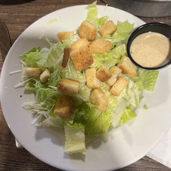Golden Rule Seafood - Okay, so it is a rather anemic Ceasar salad.  I didn't come here for lettuce! - Seafood Markets Near Me - Miami, Florida