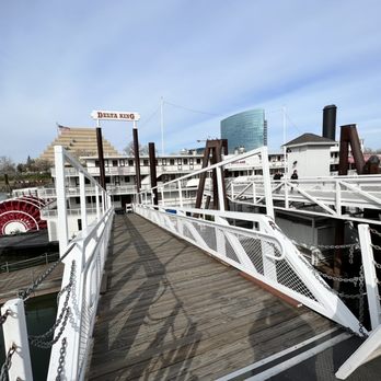 Delta King - Pier to boat. - Hotels Near Me - Sacramento, California