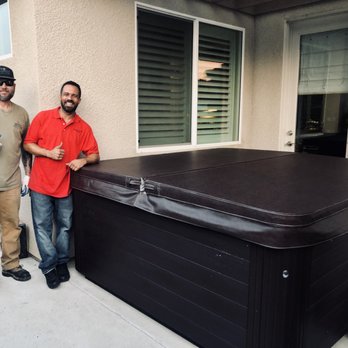 Professional Spa Movers - The finished product. - Hot Tub & Pool Near Me Professional Spa Movers - The finished product. - Hot Tub & Pool Near Me