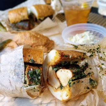 Ox - Grilled Tuna Sandwich: chorizo spiced Pacific NW albacore tuna with the house chimichurri sauce - Argentine Near Me - Portland, Oregon Ox - Grilled Tuna Sandwich: chorizo spiced Pacific NW albacore tuna with the house chimichurri sauce - Argentine Near Me - Portland, Oregon