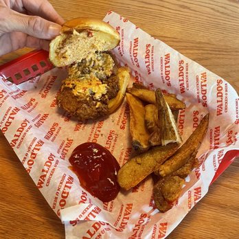 Waldo's Chicken & Beer - Chicken sandwich - Southern Near Me - Franklin, Tennessee Waldo's Chicken & Beer - Chicken sandwich - Southern Near Me - Franklin, Tennessee