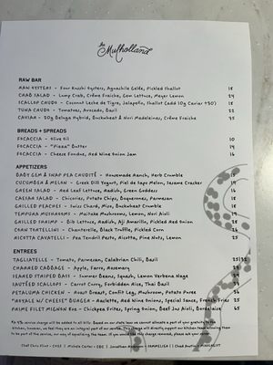 Menu photo 7 The Mulholland Calabasas, CA Menu photo 7 The Mulholland Calabasas, CA