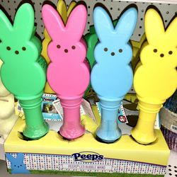 Dollar Tree - Cute peeps LED bubble wands