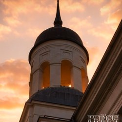 Baltimore Basilica - The Baltimore Basilica at sunset.