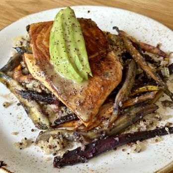 North High Brewing - Glazed Salmon  @ColumbusFoodDude - Brewpubs Near Me - Westerville, Ohio