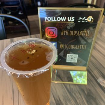 19 GOLD - Jasmine green tea - Taiwanese Near Me - Seattle, Washington 19 GOLD - Jasmine green tea - Taiwanese Near Me - Seattle, Washington