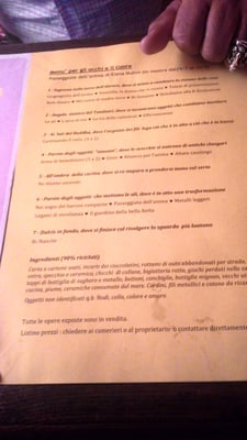 Menu photo 1 India Fiesole, FI