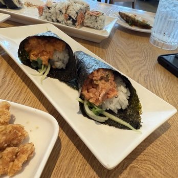 X-Fish - Salmon Hand Roll - Sushi Bars Near Me - Brea, California X-Fish - Salmon Hand Roll - Sushi Bars Near Me - Brea, California