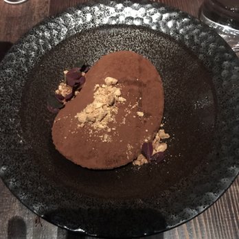 Nook - Chocolate dessert on the 380kr menu - Modern European Near Me - Stockholm, Alberta