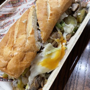 Firehouse Subs - Veggie Sub (Loaded) (Cheese Added) (Large, Almost enough for 2) - Fast Food Near Me - Carencro, Louisiana
