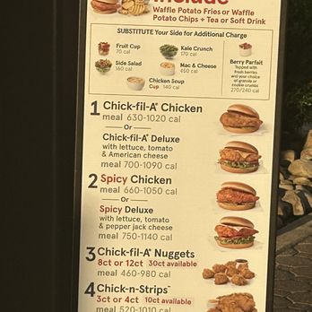 Chick-fil-A - Menu - Fast Food Near Me - Fayetteville, Georgia Chick-fil-A - Menu - Fast Food Near Me - Fayetteville, Georgia